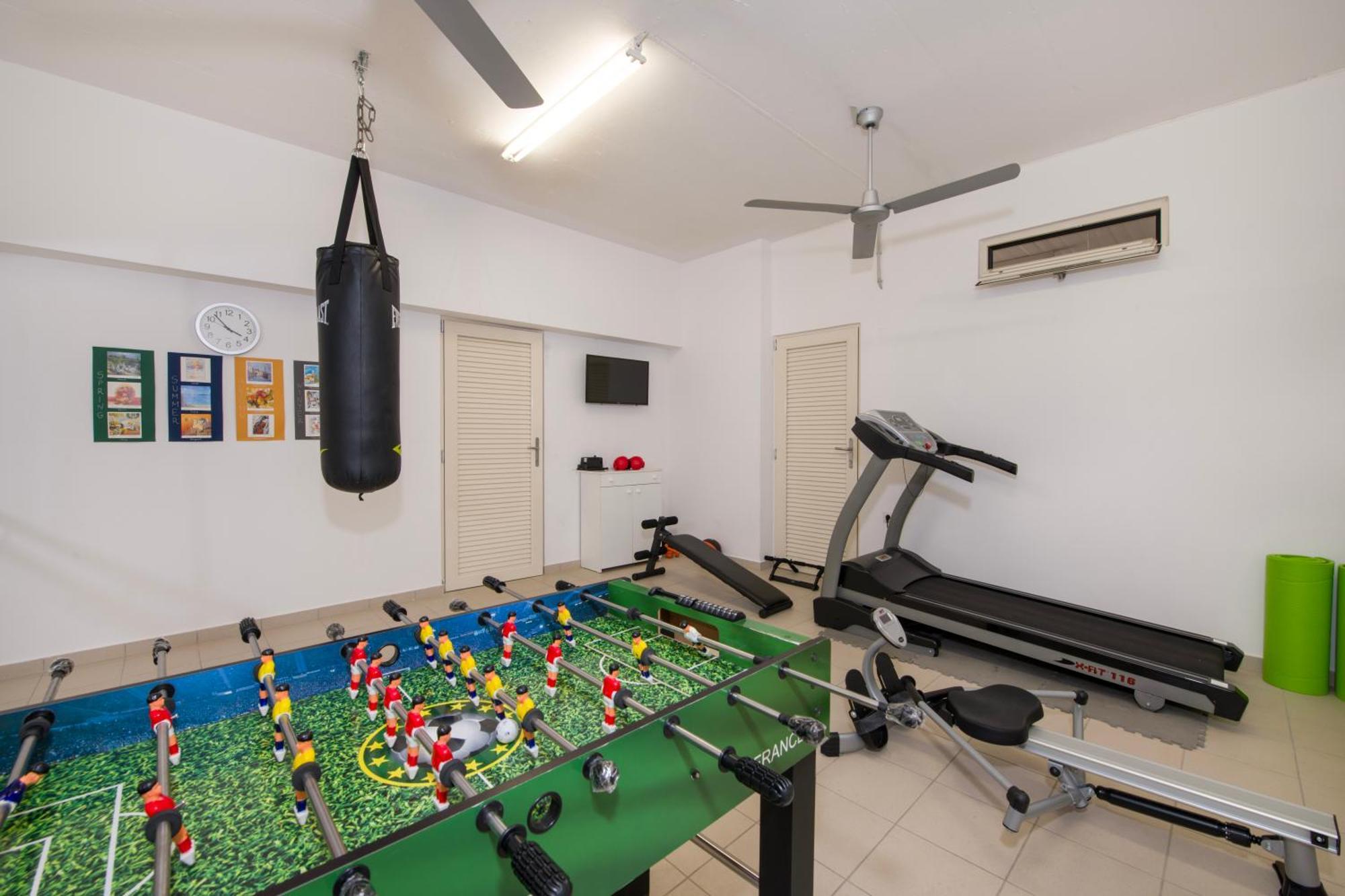 Four Seasons Private Villa - Seaview - Big Heated Pool - Gym - Sport Activities Gouves Exterior foto