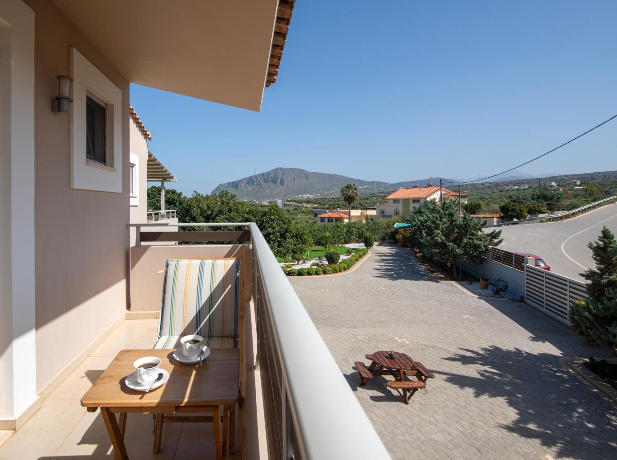 Four Seasons Private Villa - Seaview - Big Heated Pool - Gym - Sport Activities Gouves Exterior foto